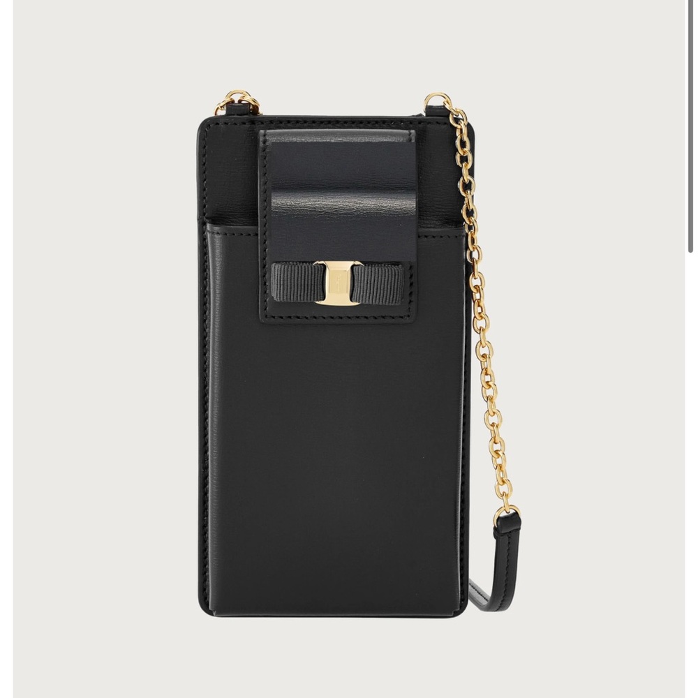 Salvatore Ferragamo cross body phone case and card holder